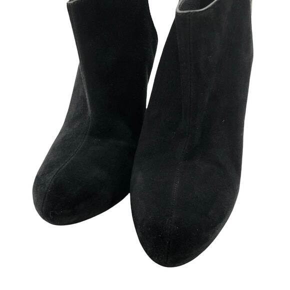 Sigerson Morrison Baladi Booties Heels Black Metallic - Picture 7 of 11